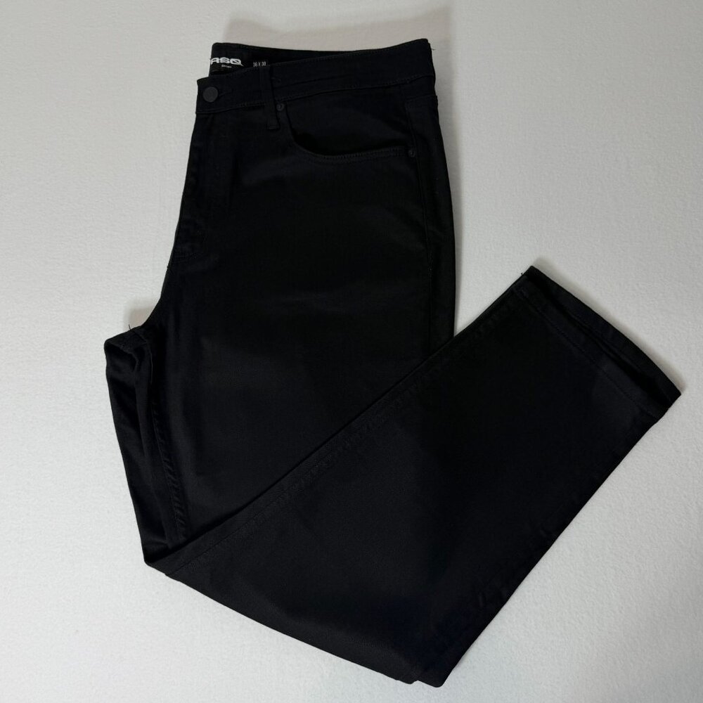 RSQ Black Slim Taper Jeans W36 L30 Mens Casual Denim Pants